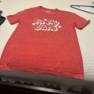 Eddie Bauer Red Short Sleeve Tee